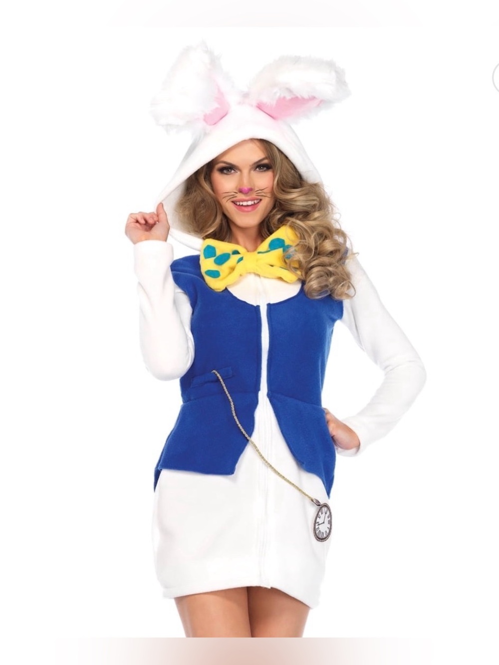 Leg Avenue Cozy White Rabbit Women’s Costume - Brand New